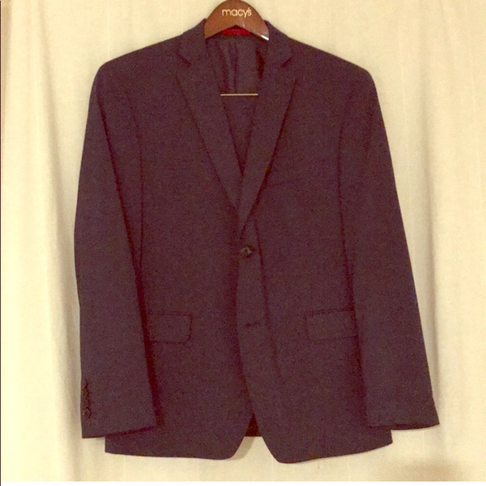 Navy Alfani Blazer and Two Ties